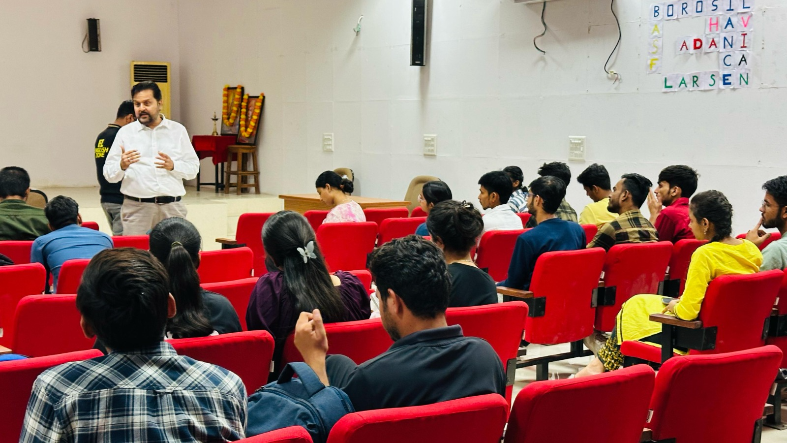 Skill development workshop with participants